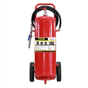 Bình chữa cháy xe đẩy bọt VinaFoam VF50 (Tem kiểm định)