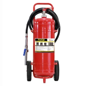 Bình chữa cháy xe đẩy bọt VinaFoam VF25 (Tem kiểm định)